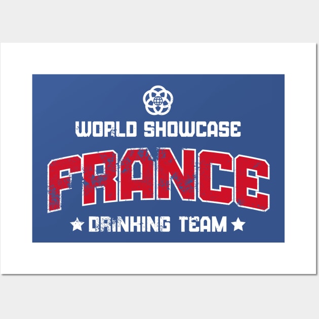 World Showcase Drinking Team - France Wall Art by Merlino Creative